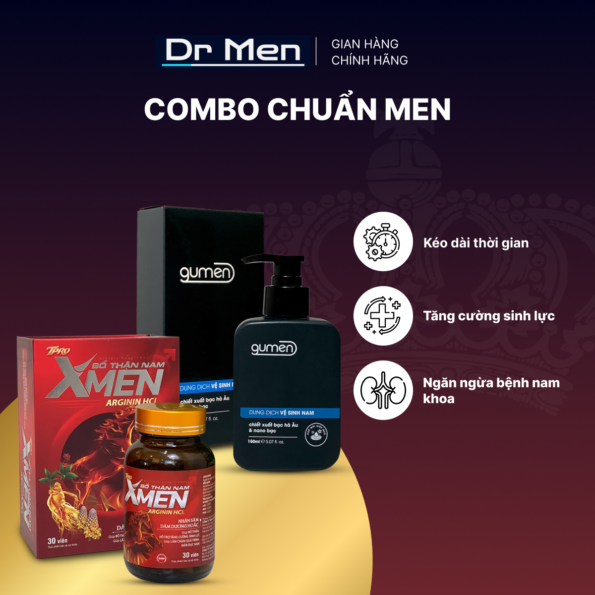 combo chuẩn men